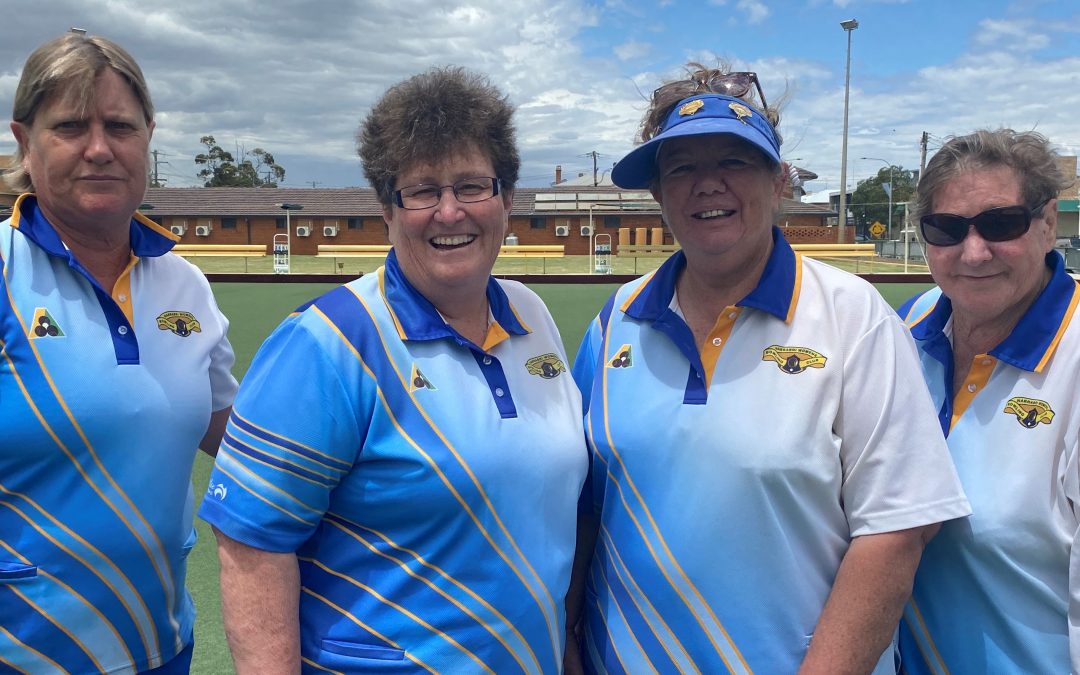 Narrabri Women’s Bowling Club Fours champions crowned