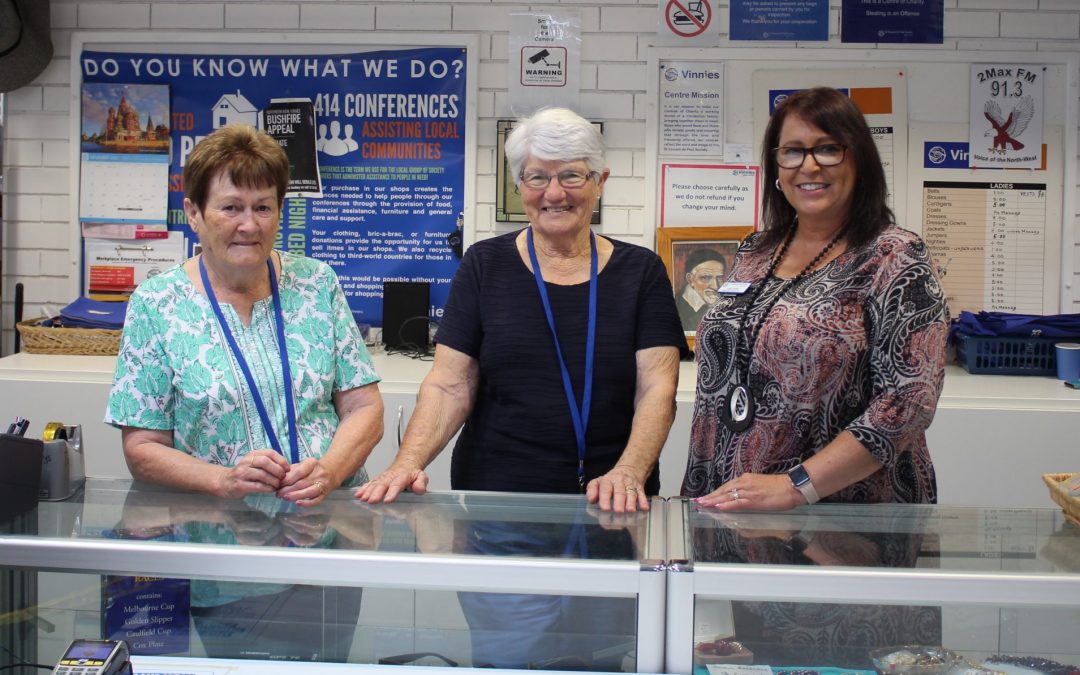 Vinnies seeking more volunteers to join its team