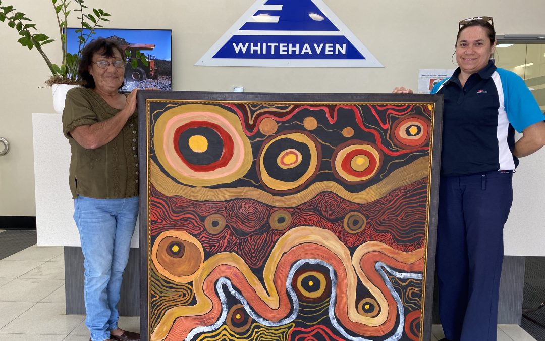 Artist’s work hangs in Whitehaven’s corporate offices