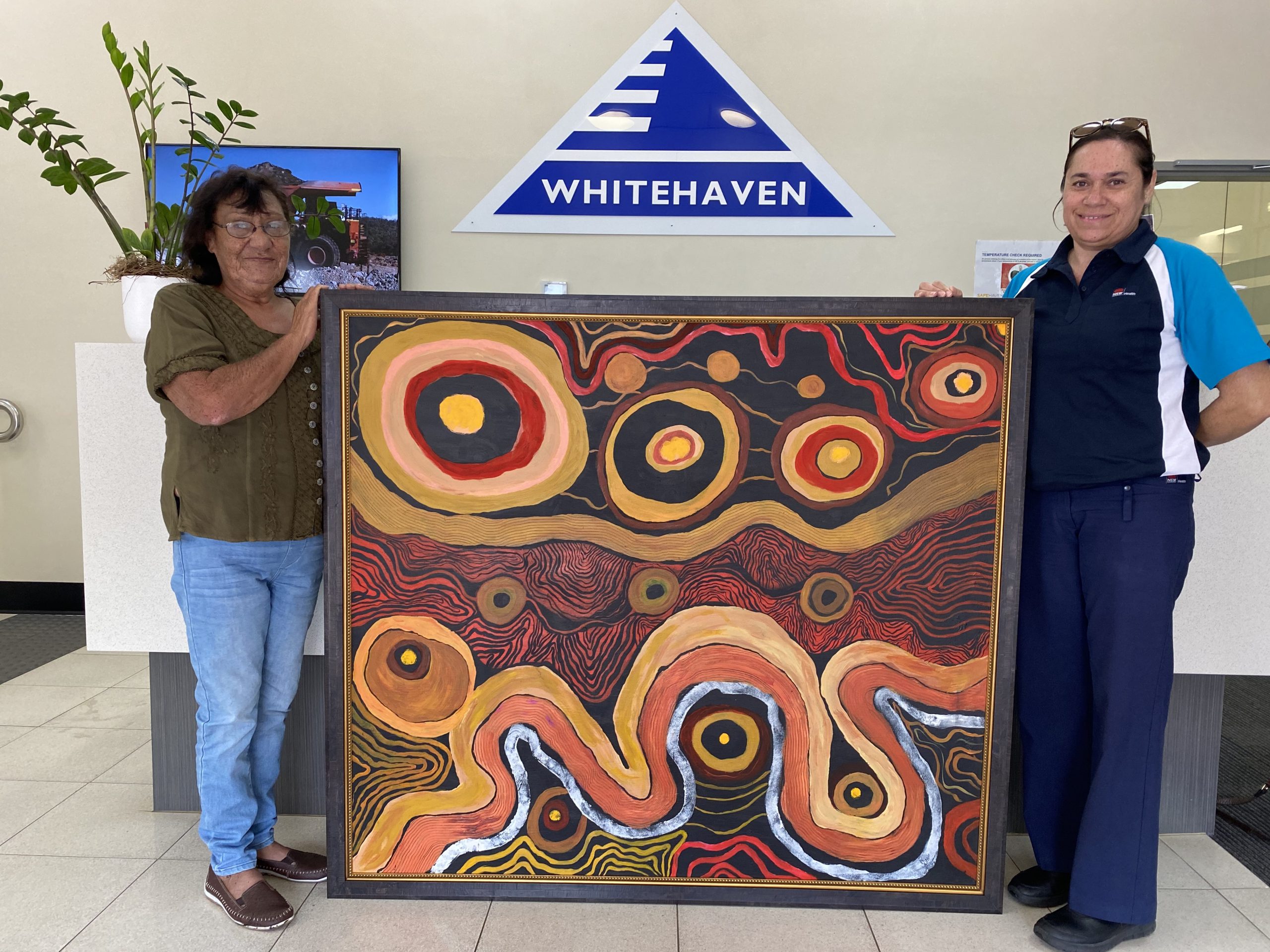 Artist’s work hangs in Whitehaven’s corporate offices