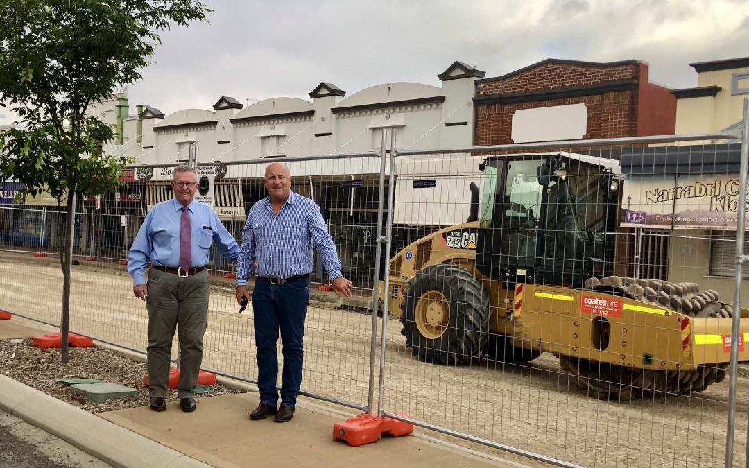 CBD work supports progress in the shire says Member