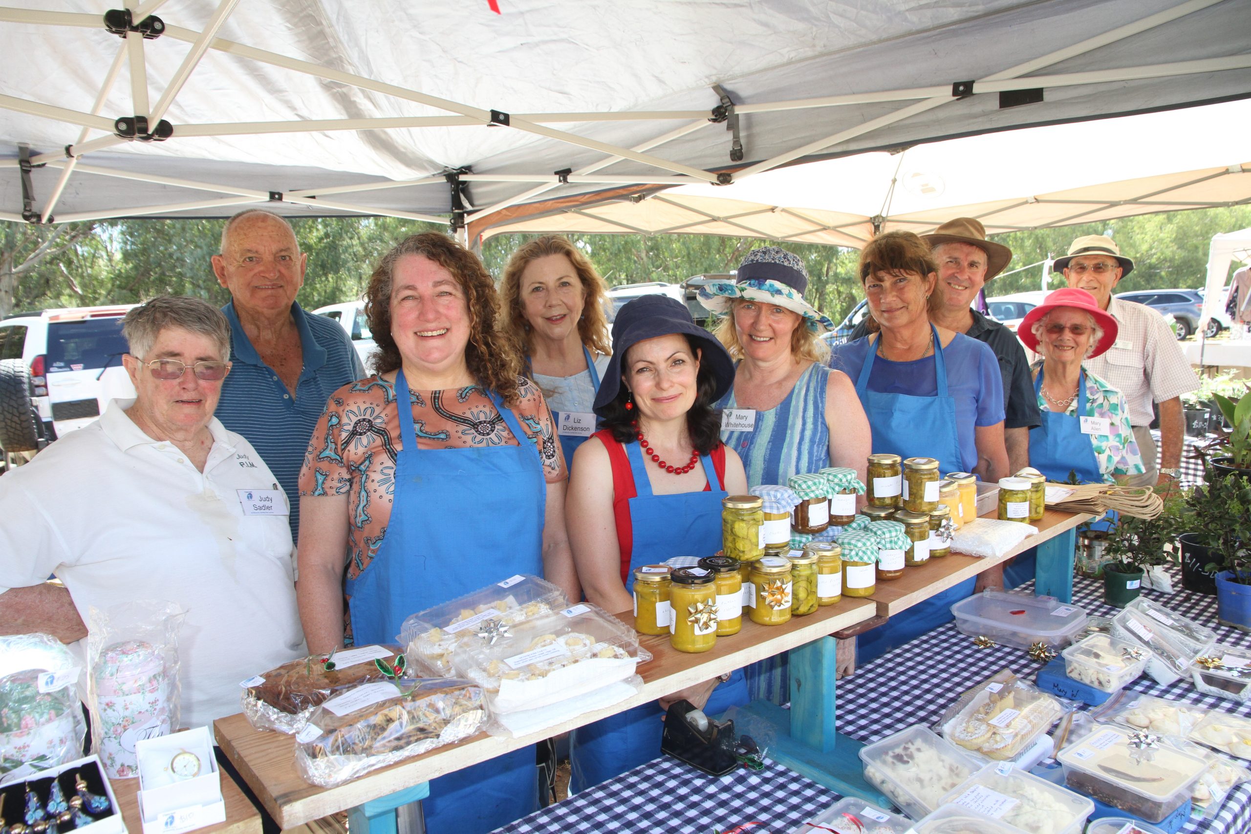 Presbyterian Flower Show ‘Plan B’ at  the markets