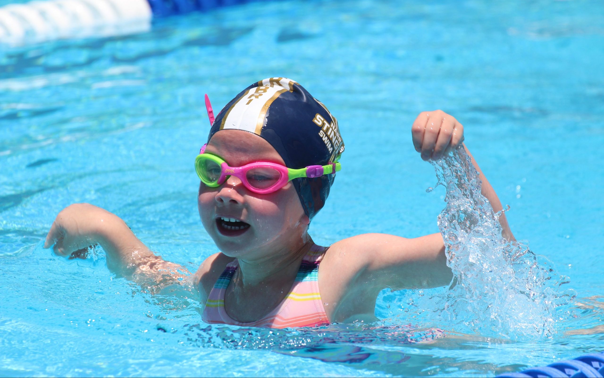 Local swimmers in action at Narrabri and Wee Waa carnivals