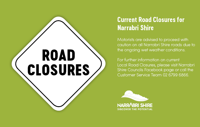 Narrabri Shire Council provides road closure update