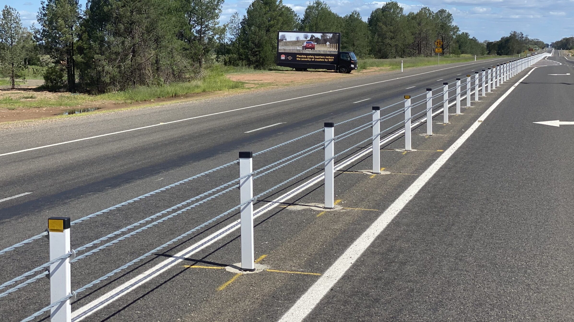 Kamilaroi Highway motorists fenced in for safer travelling