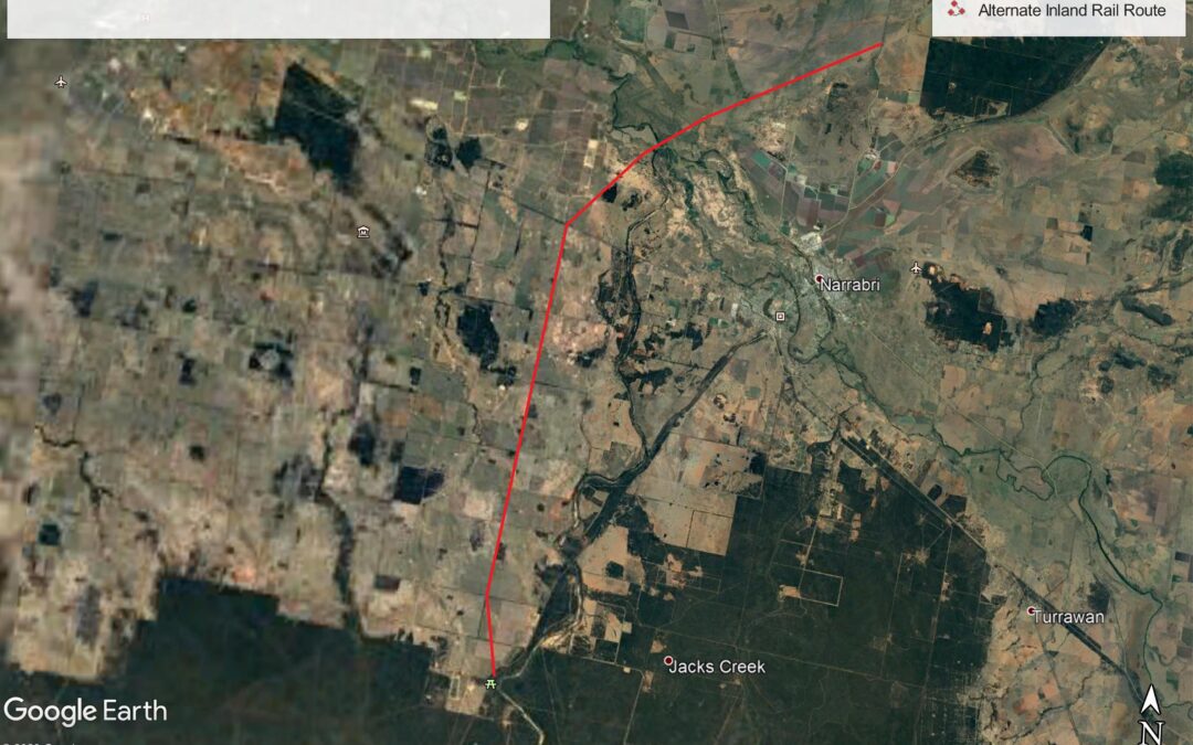 Alternative line suggested for Inland Rail corridor