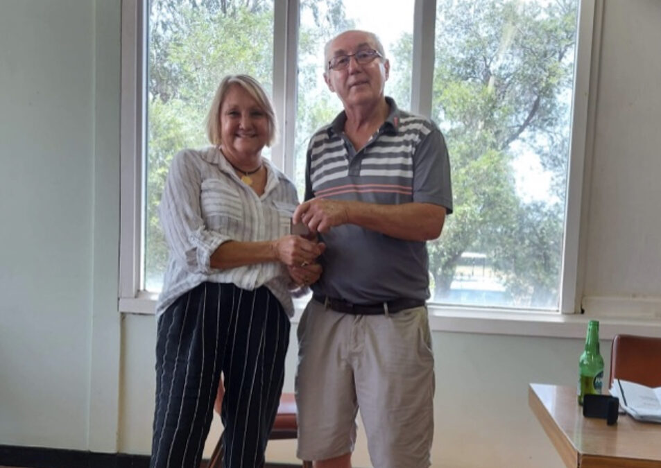 Wee Waa Golf Club honours Trish Wall with life membership