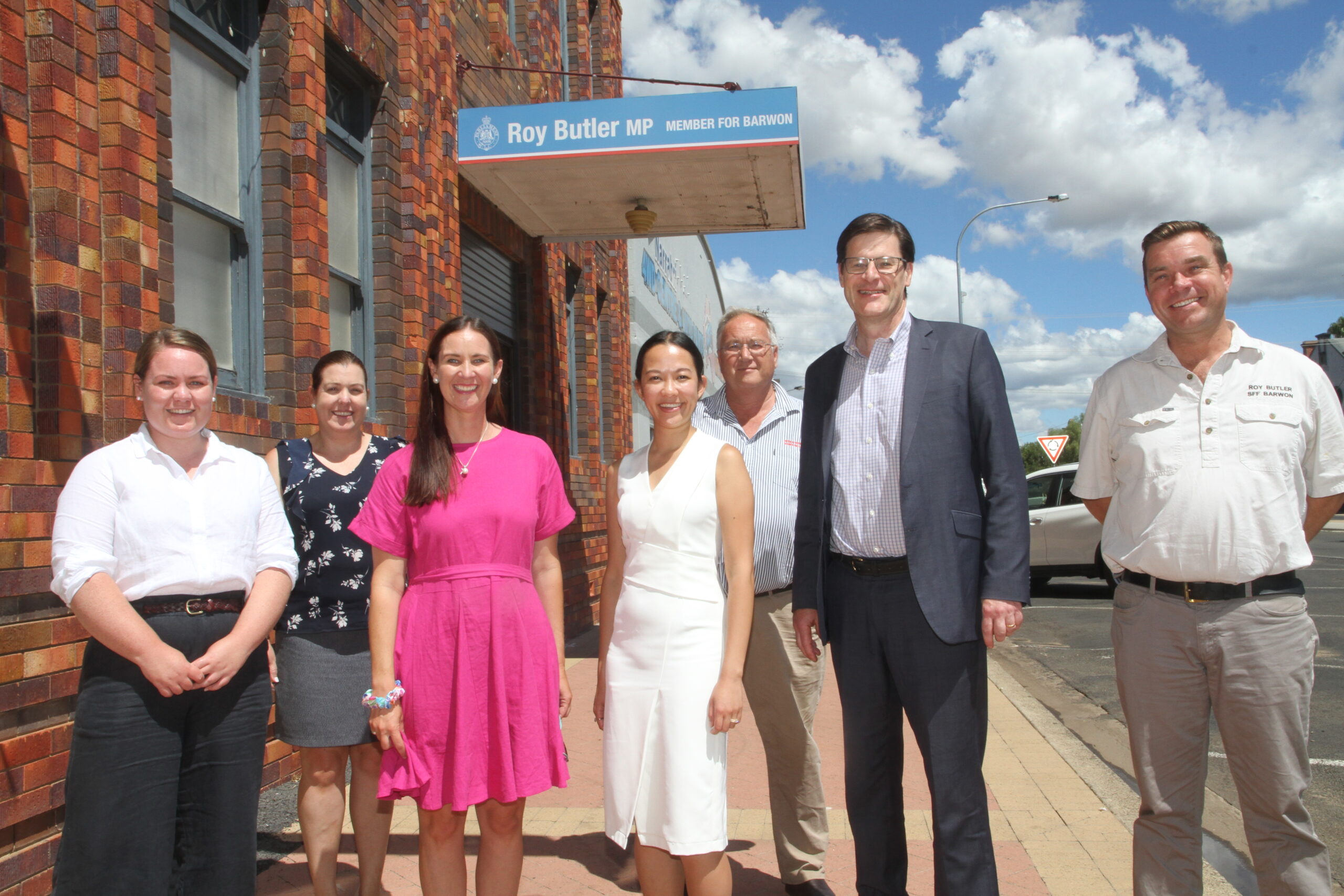 NSW Parliament Speaker drops in to Narrabri