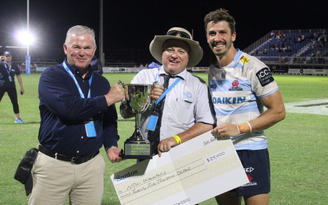Waratahs claim inaugural Santos Cup victory at Dangar Park