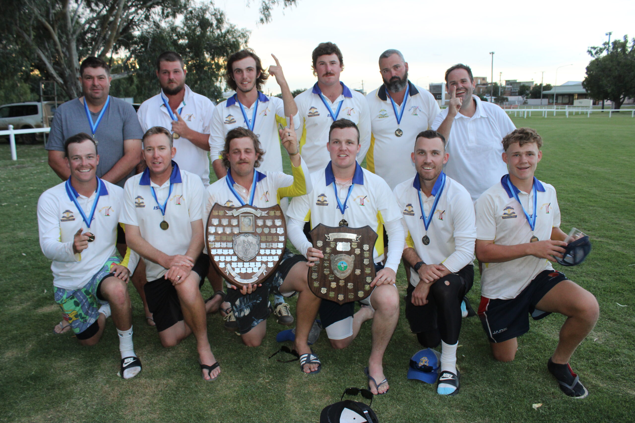 RSL demolishes Western Razorbacks by eight wickets in the NDCA first grade grand final