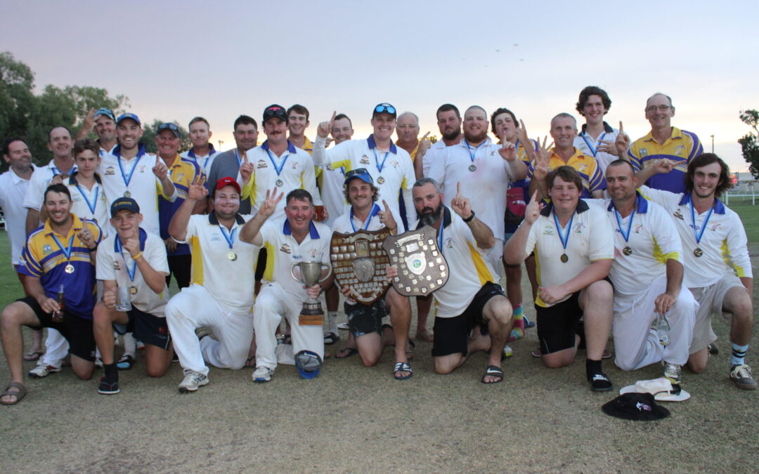 Club champions Narrabri RSL Cricket Club crowned first and second grade premiers