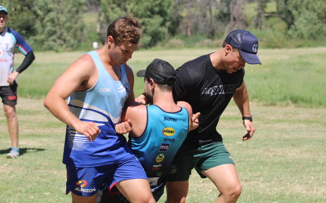 Blues boys put through their paces during a tough boot camp session | PHOTOS