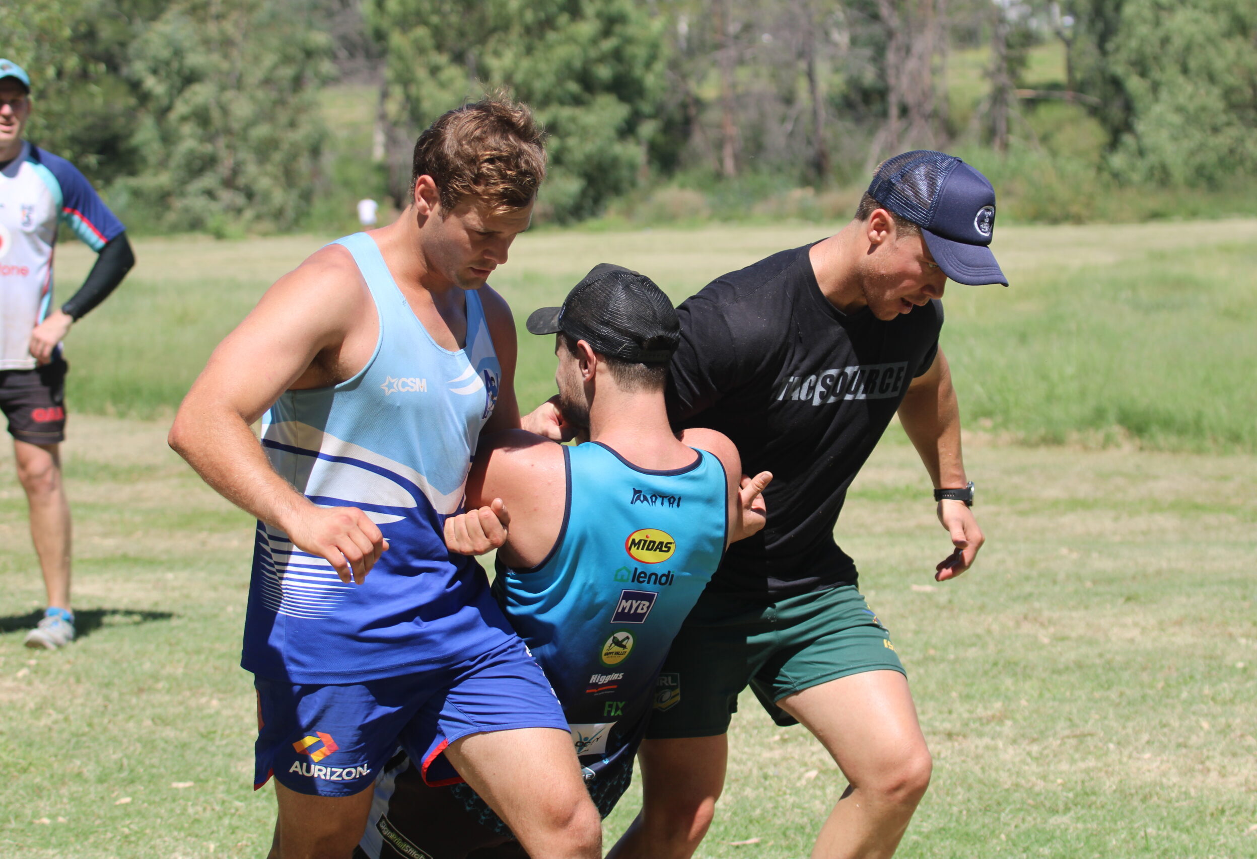 Blues boys put through their paces during a tough boot camp session | PHOTOS