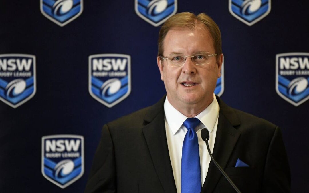 NSWRL chief executive Dave Trodden gives surprise address at a Group 4 meeting