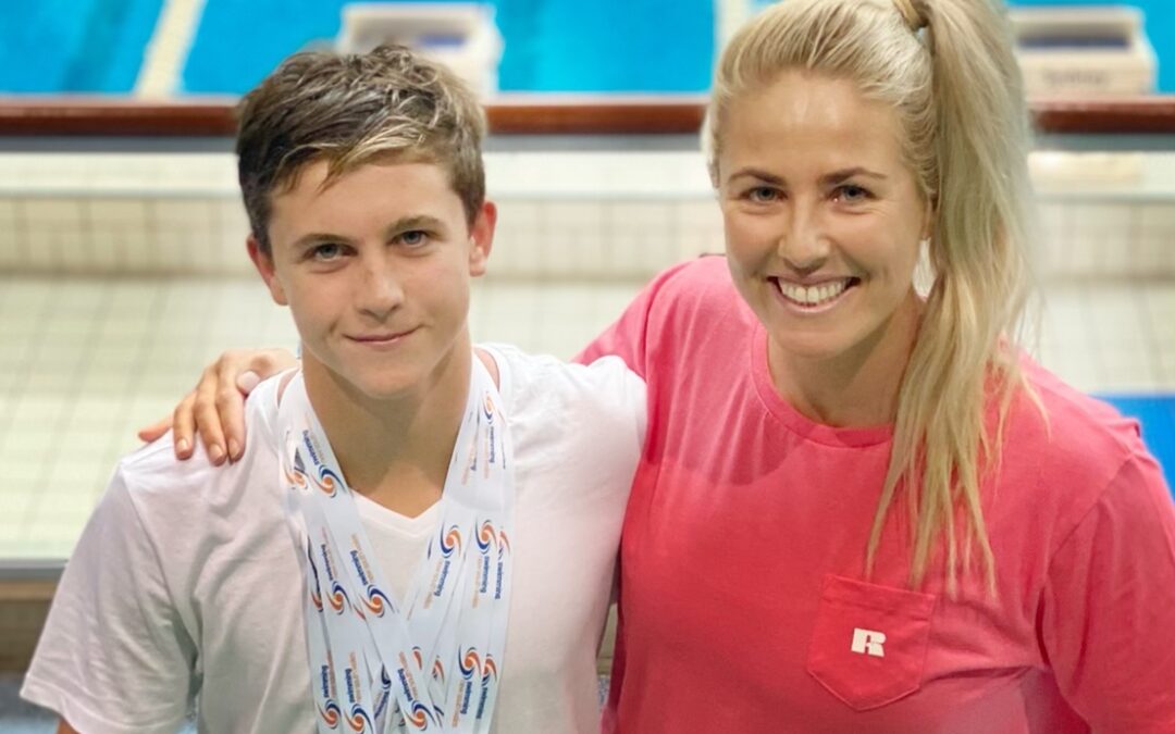 Local swimming sensation Harry Bennett earns seven medals at Country Champs