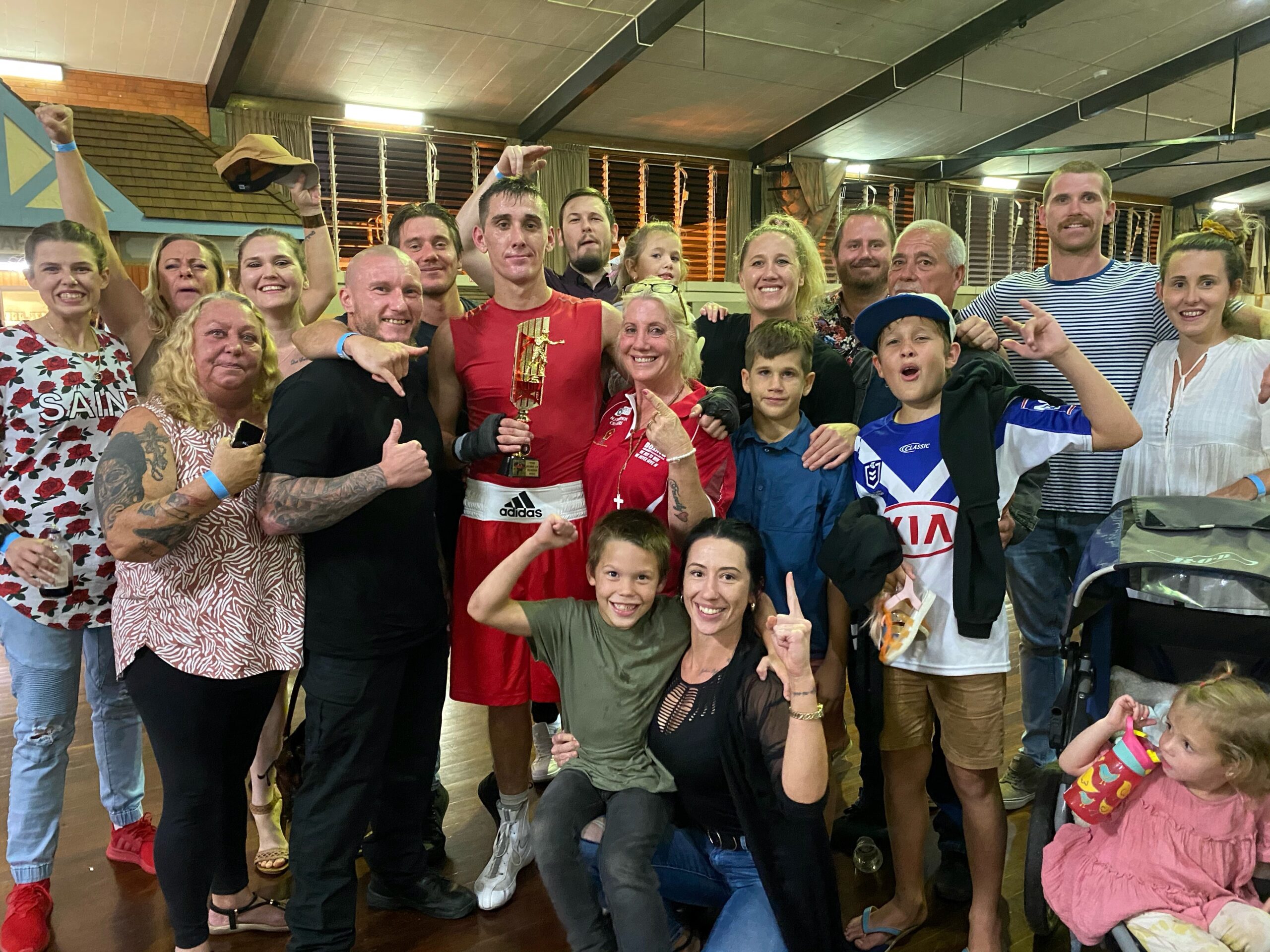 Shannan Davey wins first main event fight on Saturday night at Bundaberg Civic Centre