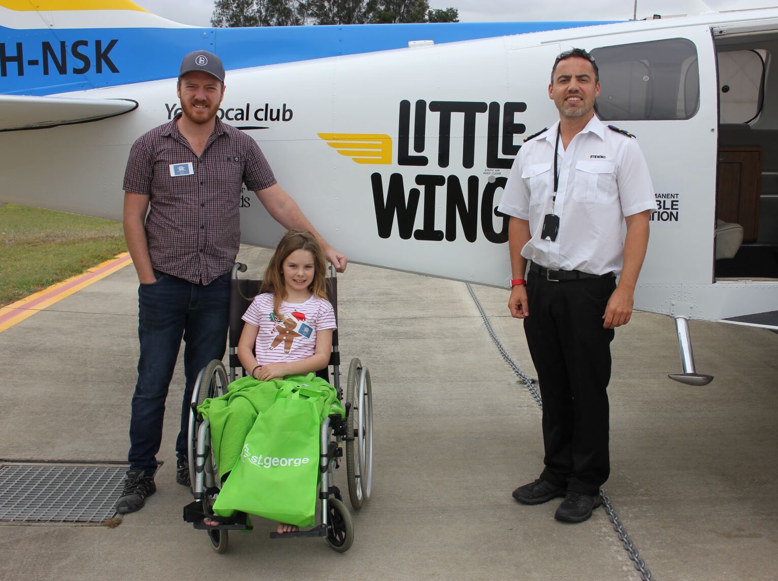 Little Wings provides safe trip home for Elsie Bennett