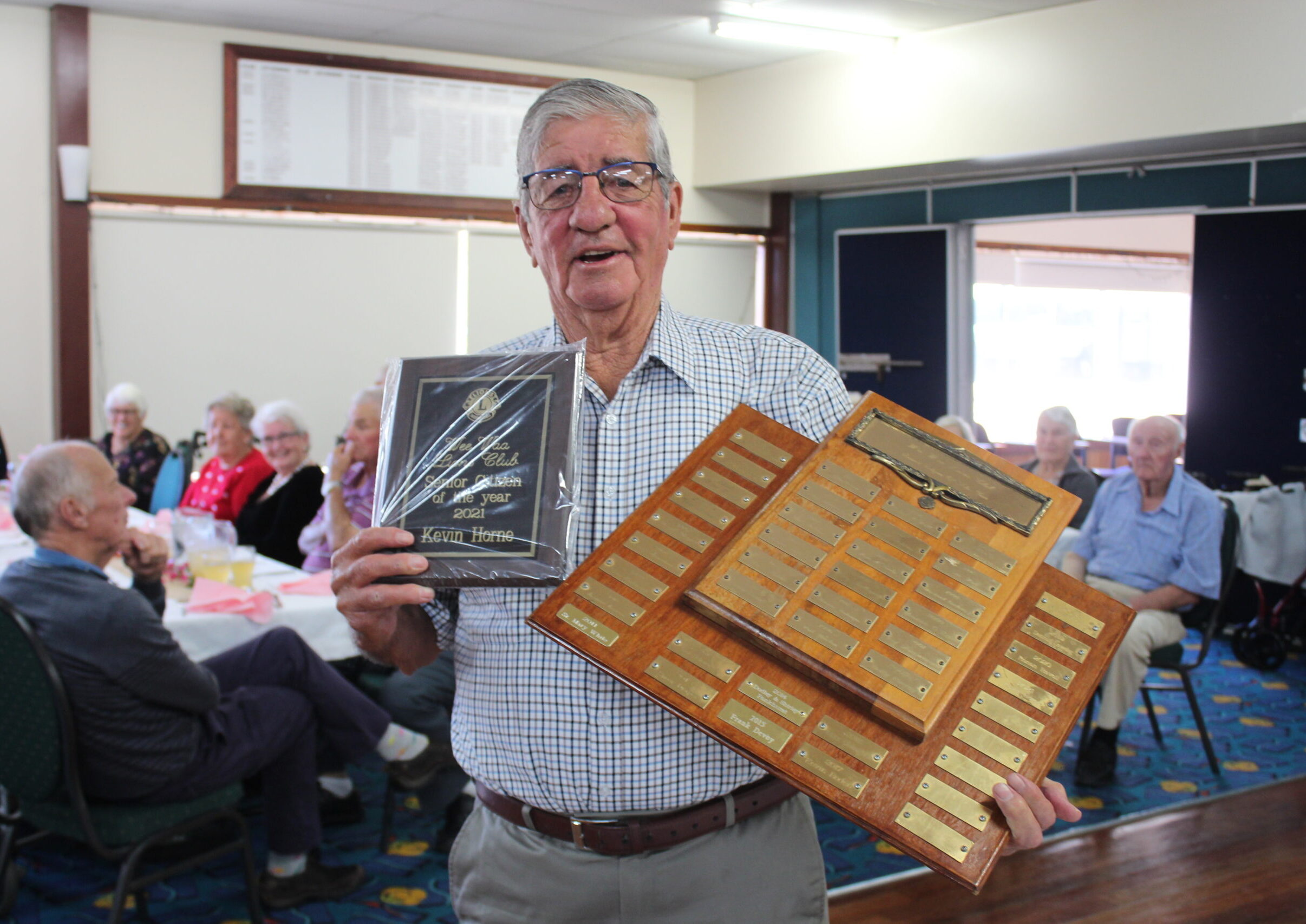 Kevin Horne named Wee Waa Lions Club’s 2021 citizen of the year | PHOTOS