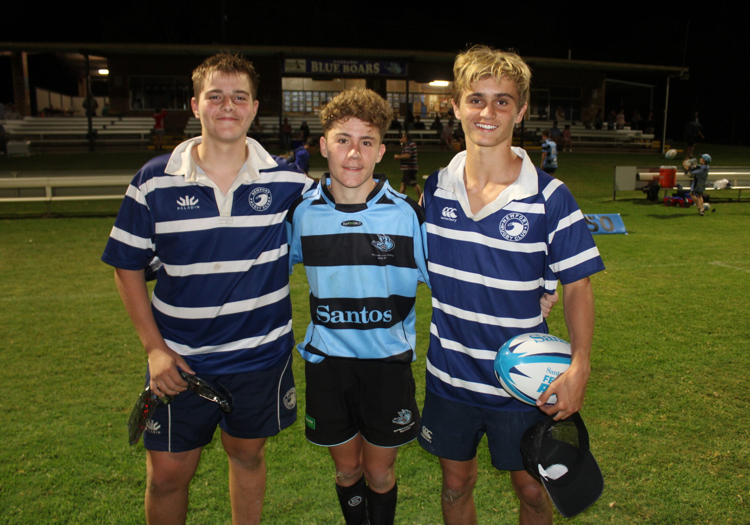 Narrabri Junior Rugby Club hosts Newport under-15s during their country road trip