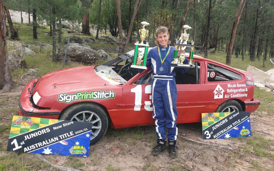 Narrabri young gun Wyatt Lawler wins maiden national speedway title