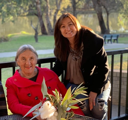Frances and Michelle Hodge.
