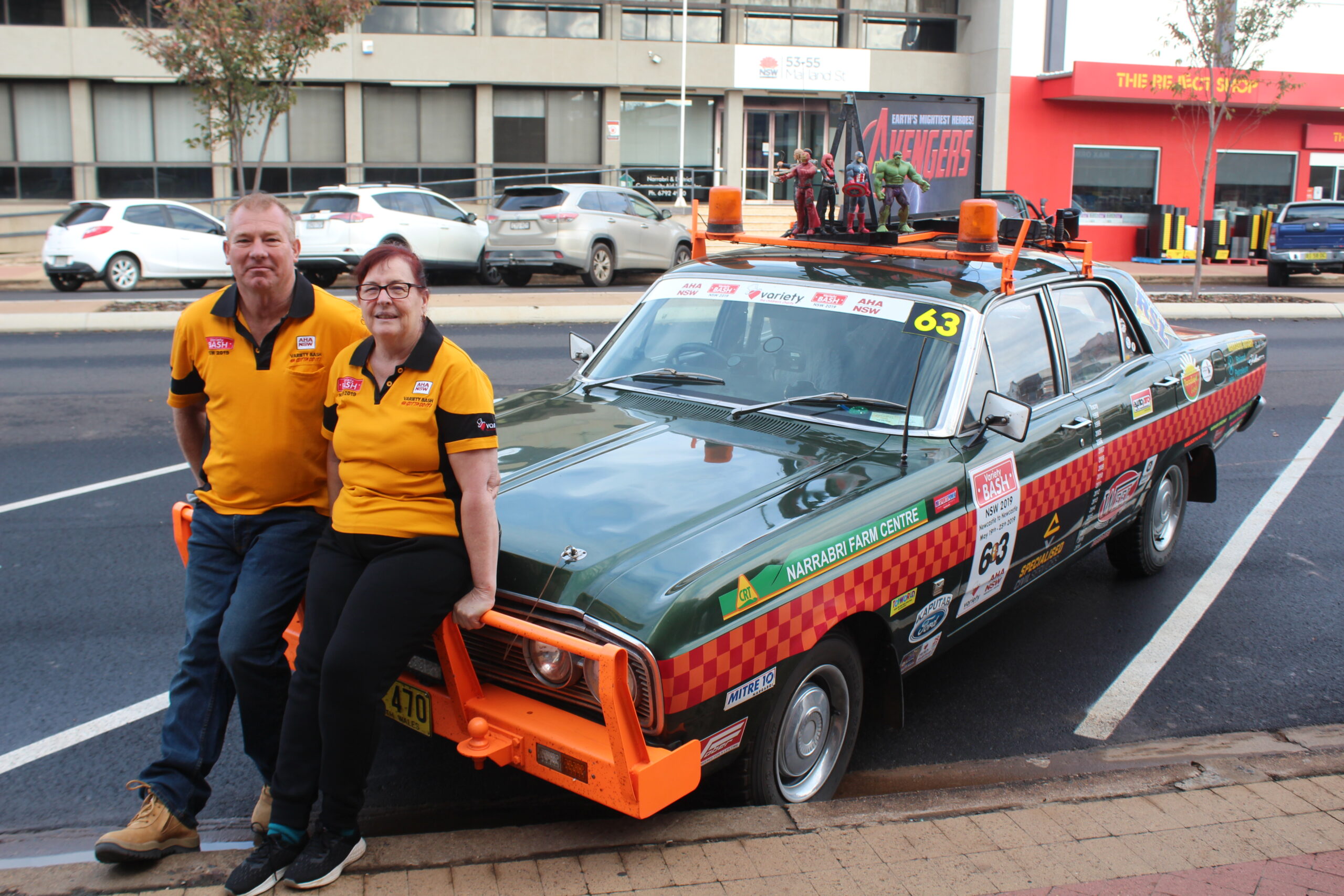 On the road again – couple rally for the kids