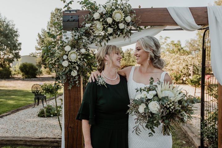 Kiralee Smith and her mum Christina Brooks.