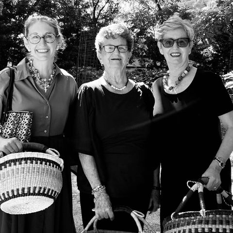 Lisa Almagro with her mum-ma, Pat Yandell and mum, Dennise Simshauser.
