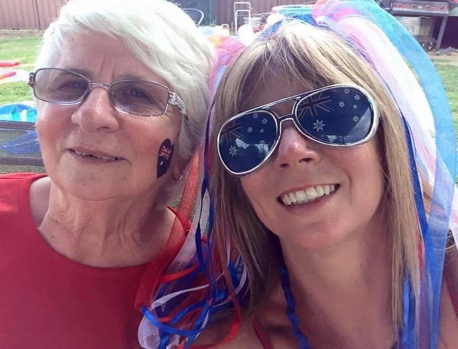 Margaret Earle and her daughter Susanne Slack-Smith.