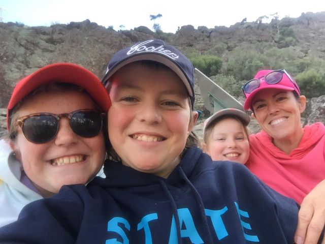 Martha, George, Elsie and Erin Barton.