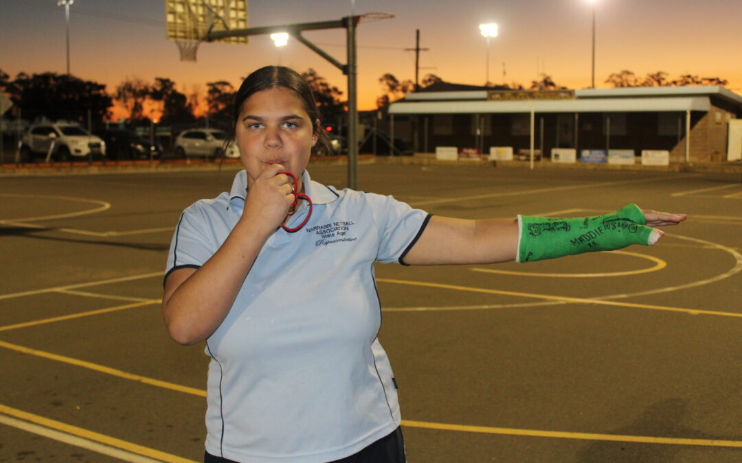 Mackenzie Knox to umpire at NSW Junior State Titles after earning National C Badge