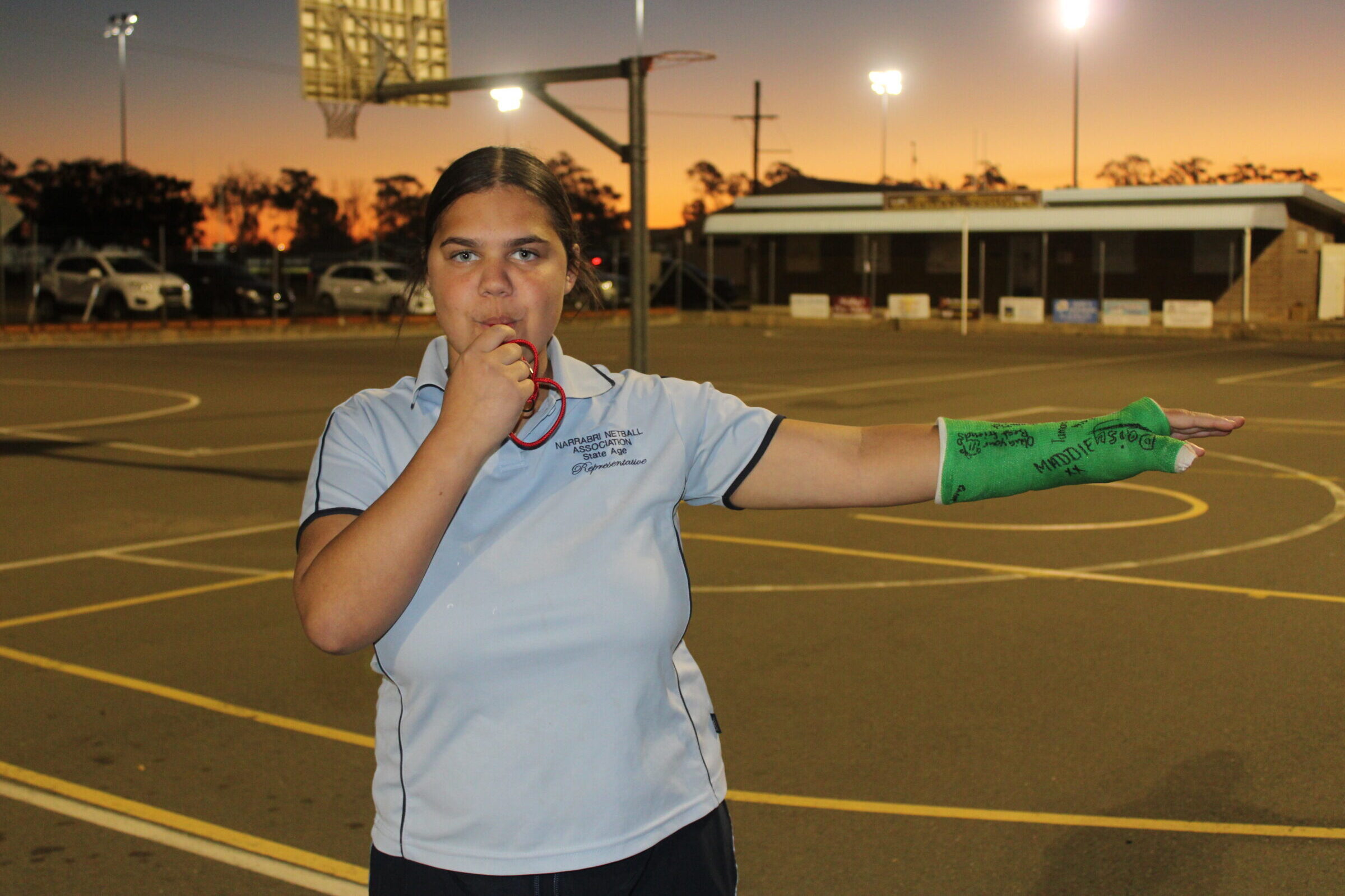Mackenzie Knox to umpire at NSW Junior State Titles after earning National C Badge
