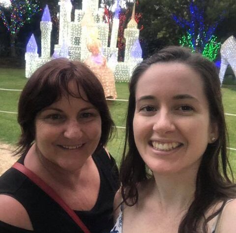 Sue Cameron and her daughter Bec Verrier.