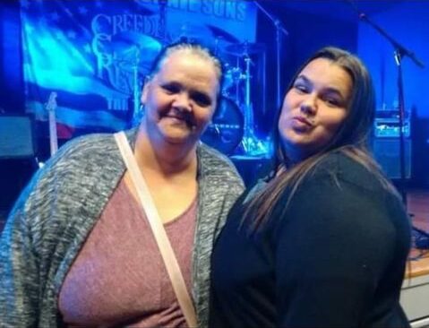 Valerie Kirk and her daughter Shandie Chapman.