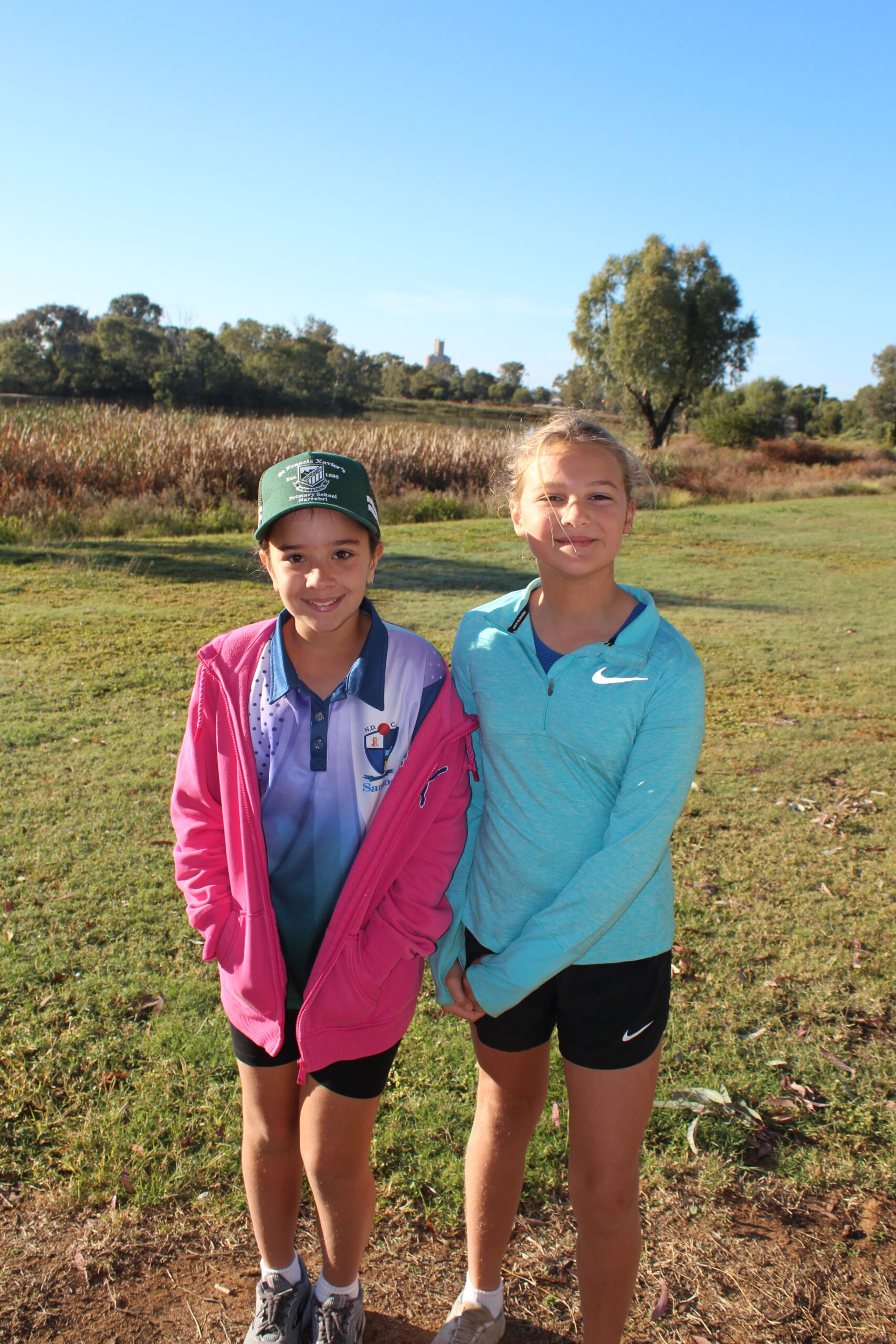 Anthea O’Regan and Olivia Campbell.