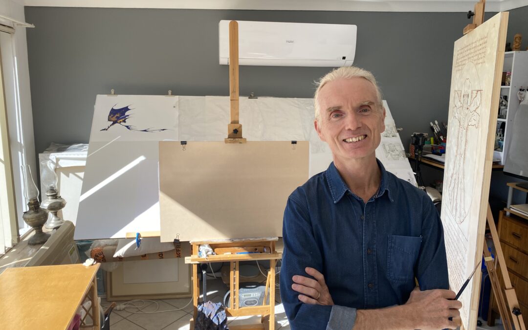 Jumbo sized task a labour of love for artist Graeme