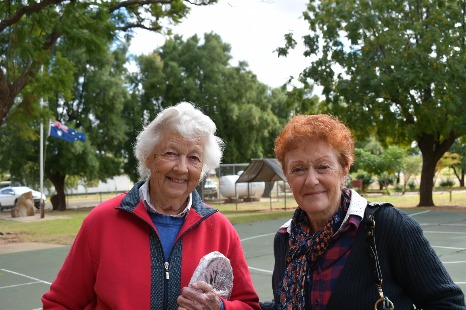 Pat Bennett and Marcelle Allen.