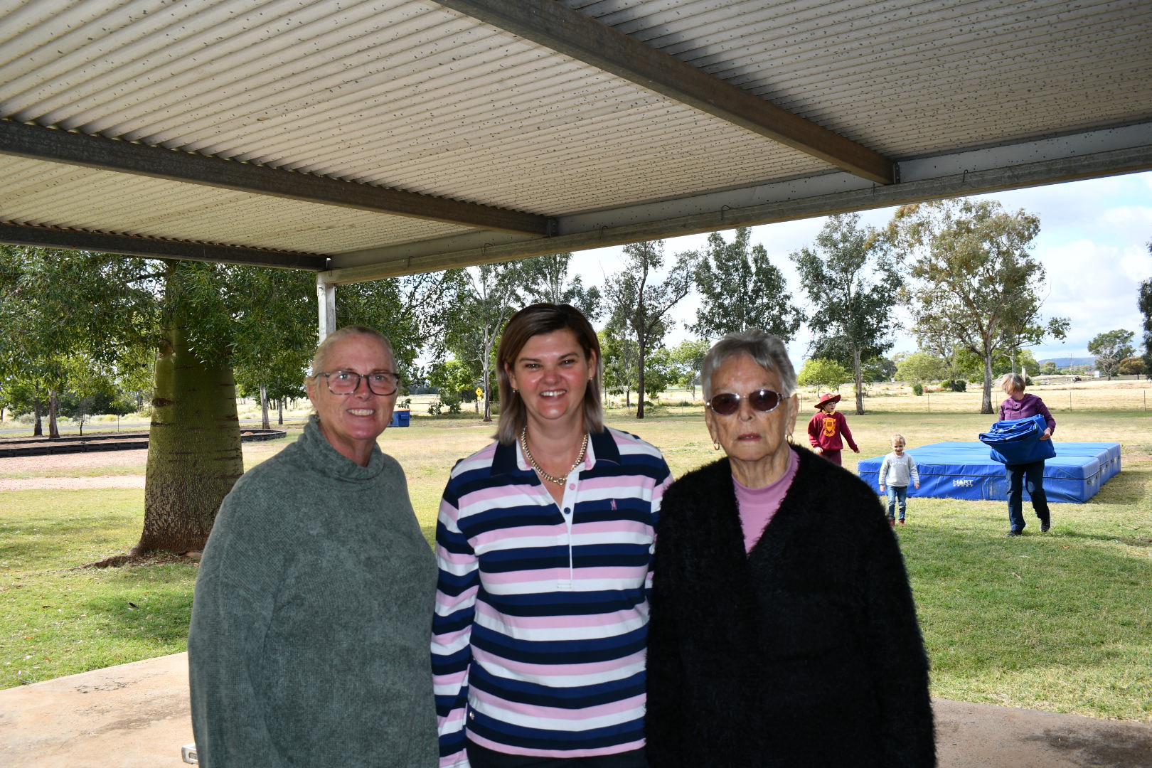 Bronwyn Johnson, Kristy McPherson and Margaret Fernance.
