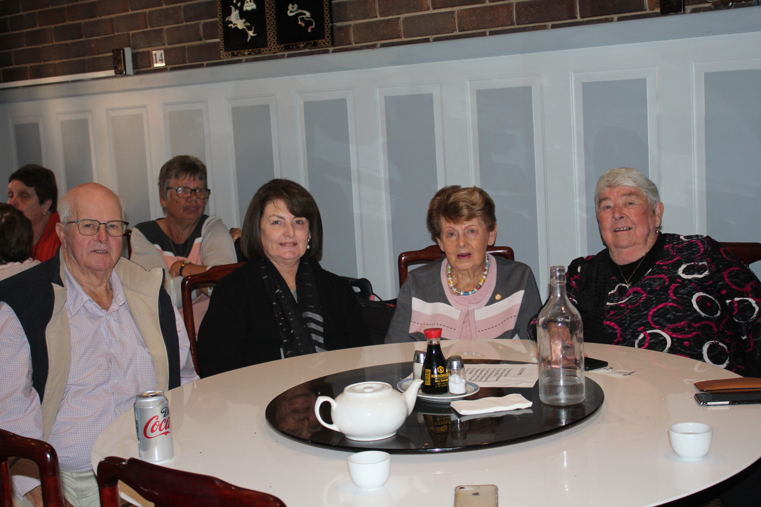 Adrian and Neurelle McTaggart, Beryl Heath and Marie Keys.