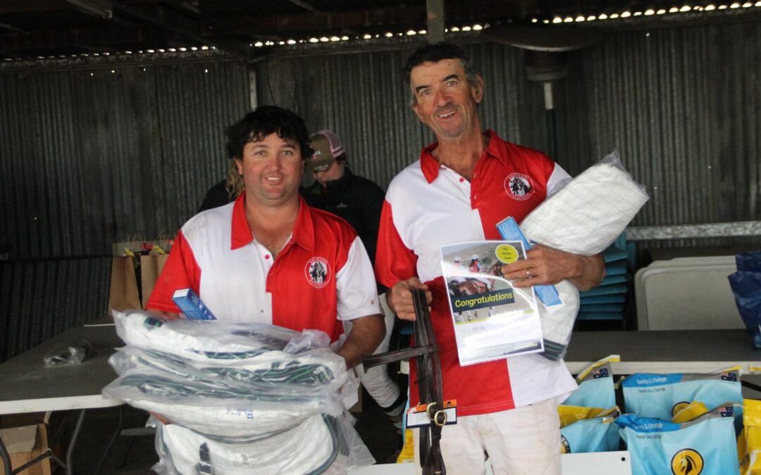Narrabri and Galloping Gully players compete at Bunnan Polocrosse Club carnival