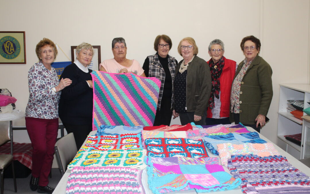 Creative Craft crochets cozy quilts for cooler months