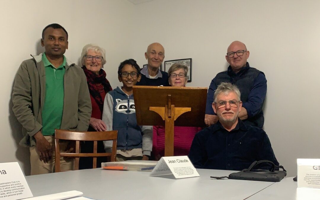 Narrabri Toastmasters Club hosts election of office bearers