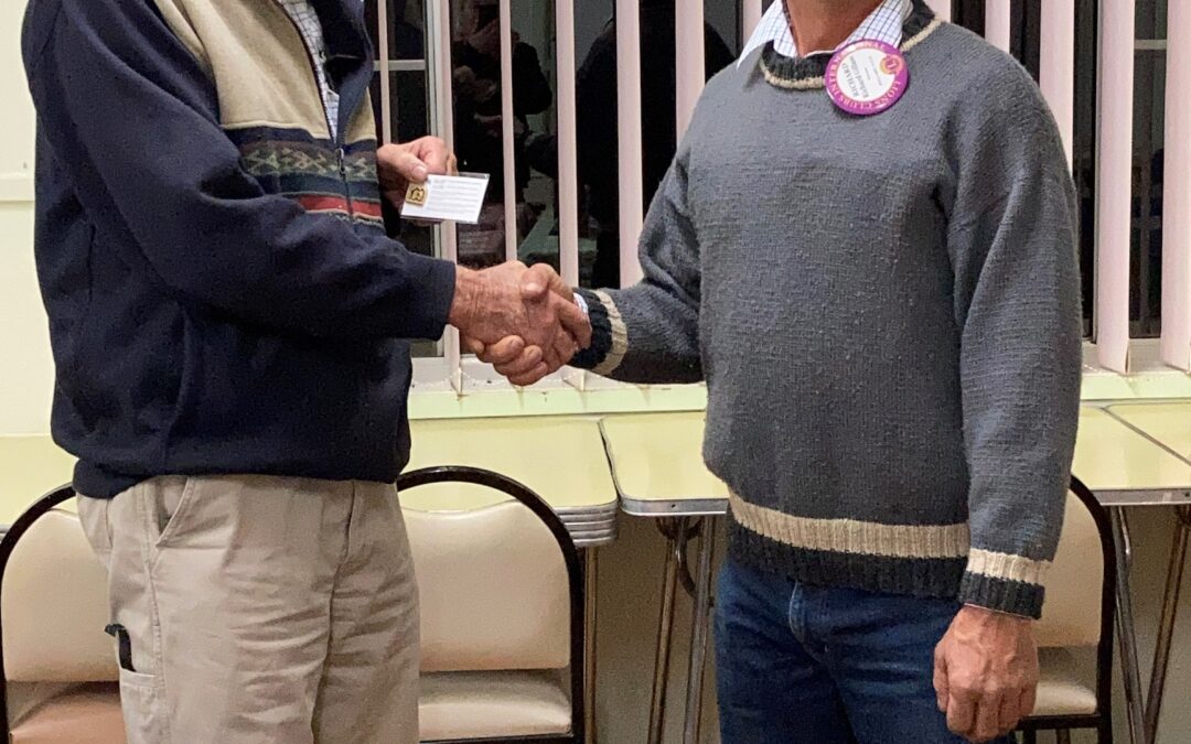 Diamond Centennial award presented to Lion Ron