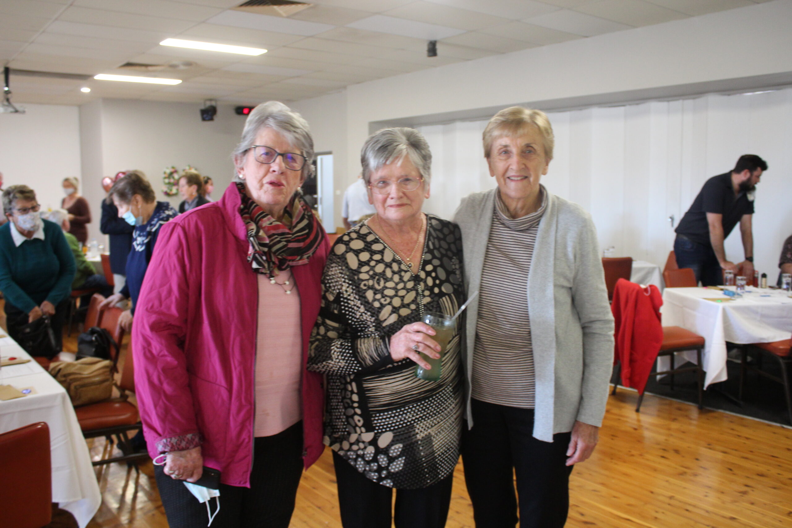 Lyn Wedesweiler, Dawn Armstrong and Di Chessells.