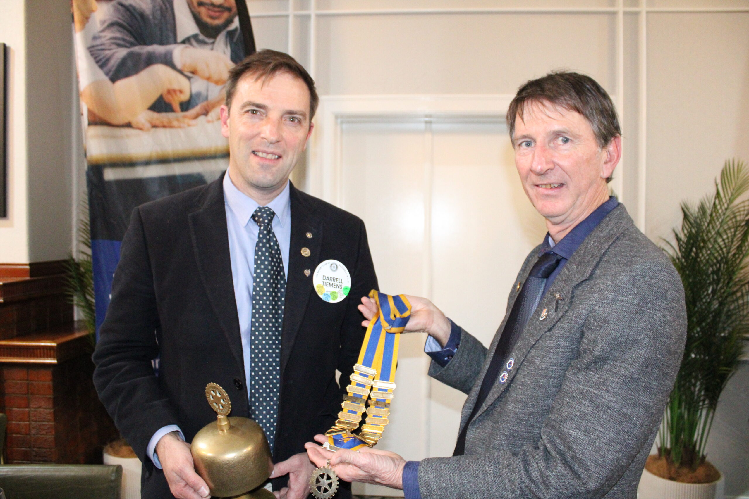 Club celebrates year of fundraising success at changeover dinner