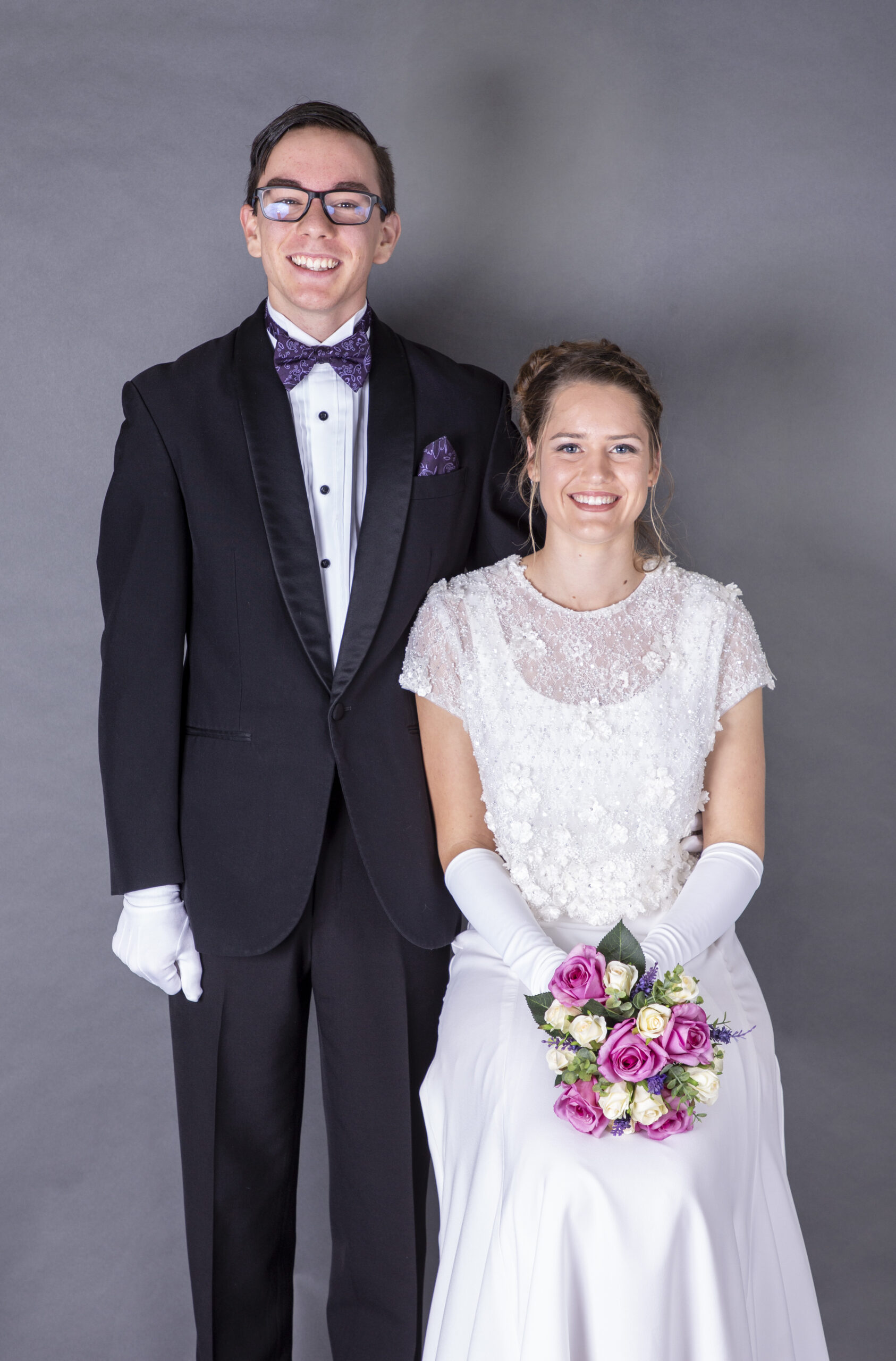 Seamus Hunt and Olivia Johnson.