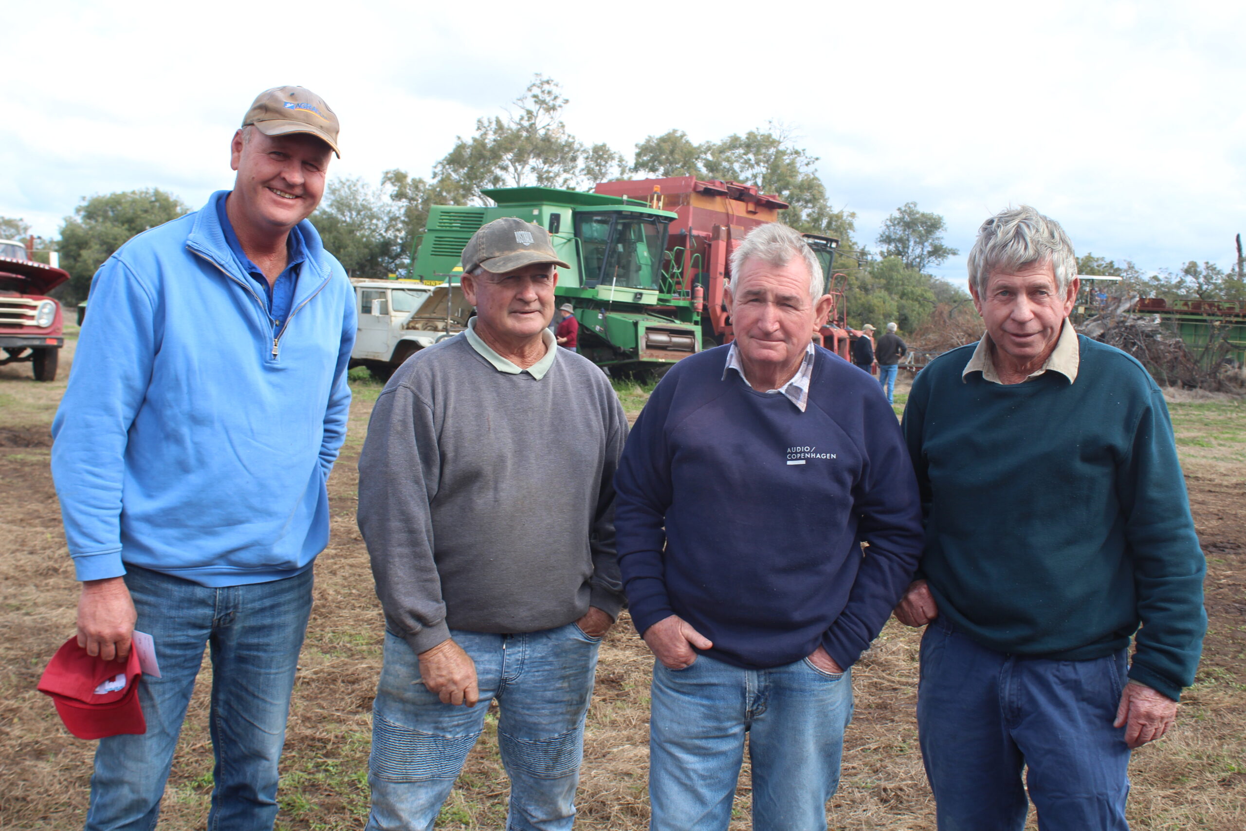 Michael Maunder, Fred Browning, Bill Phillips and John Carrigan.