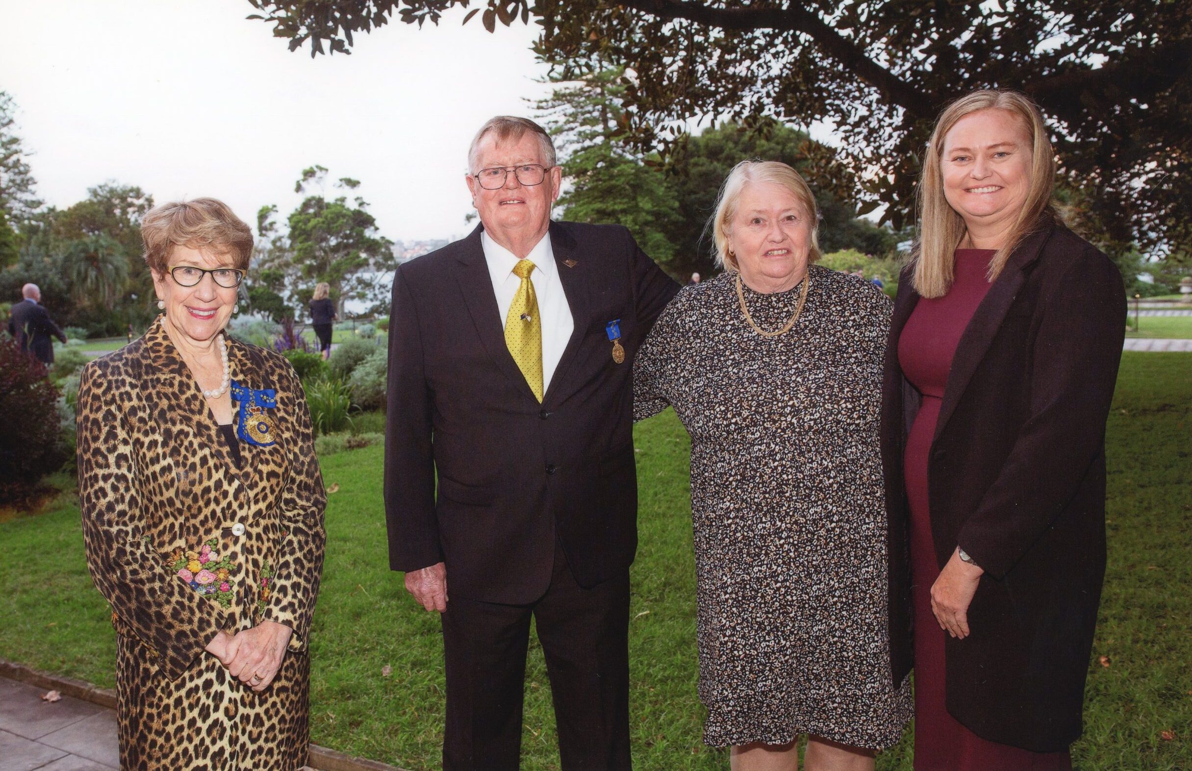 Gary Mason presented with the Medal of the Order of Australia