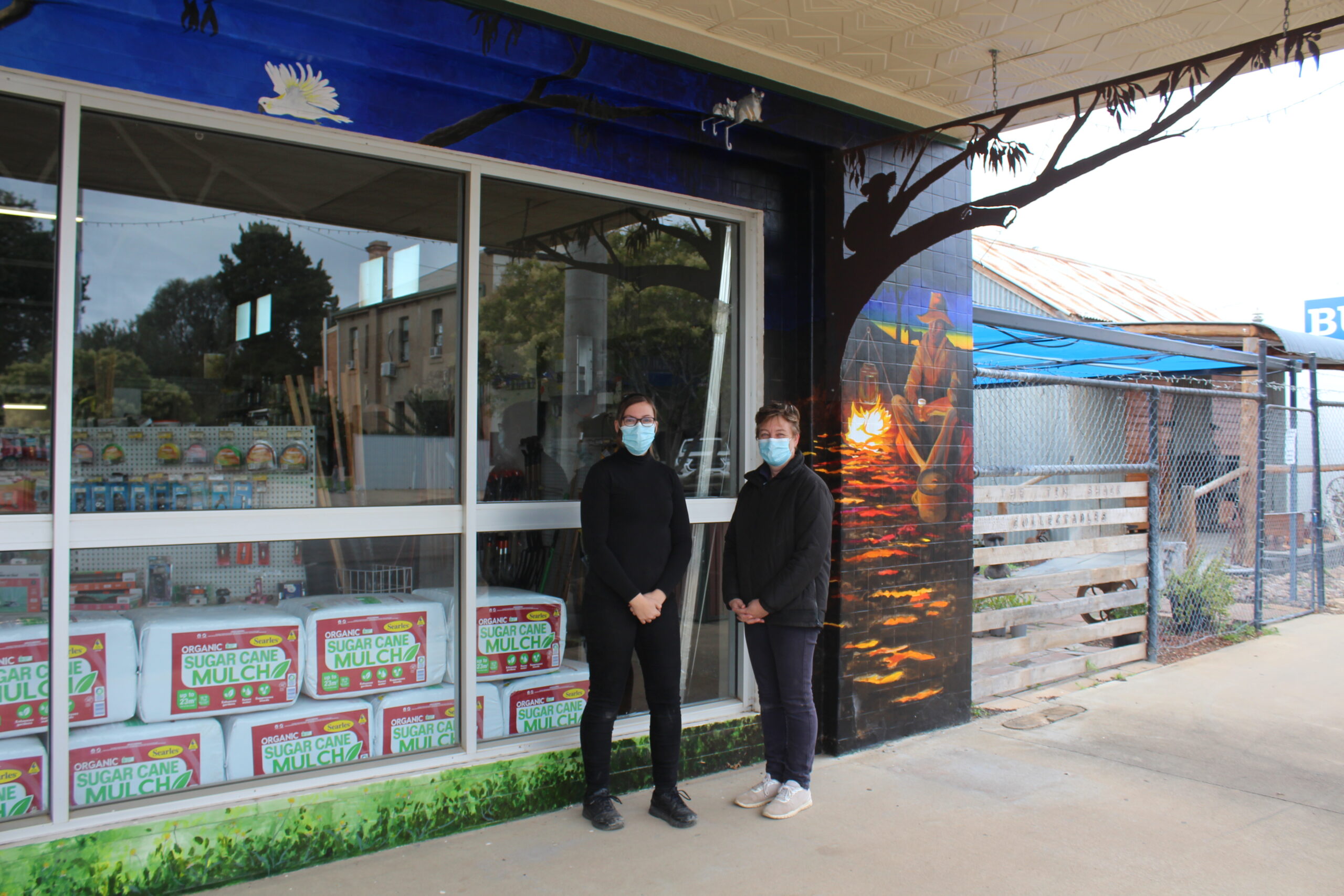 Business beautification project adds colour splash to Boggabri