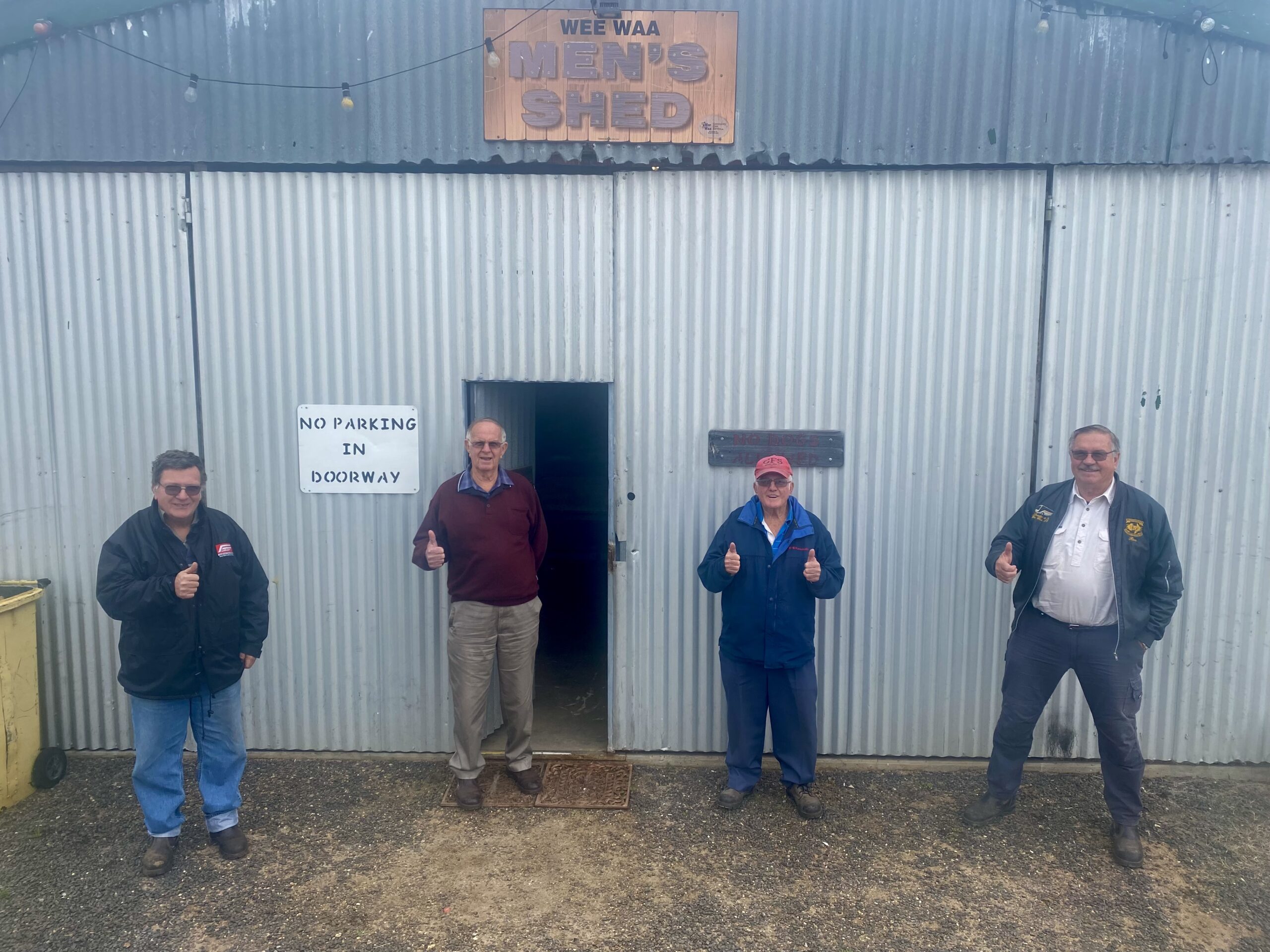 Plenty to talk about at the Men’s Shed